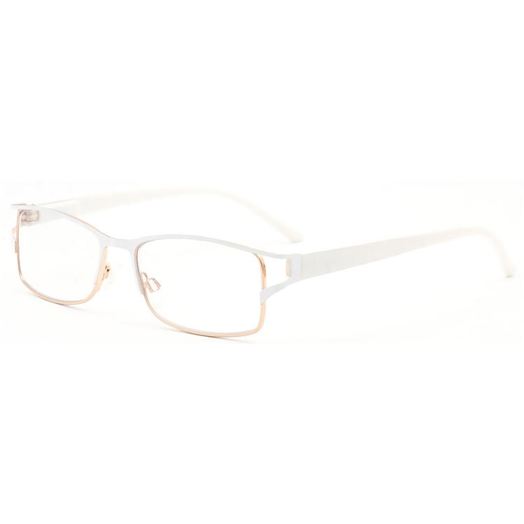 Dachuan Optical DRM368031 China Supplier Browline Metal Reading Glasses With Spring Hinge (15)